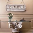 Renato Costa, auxiliary luxury furniture from Spain, consoles made of stone and marble, baroque corner and center tables, classic auxiliary of stone